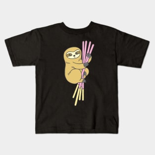 Pocky Sloth Kids T-Shirt